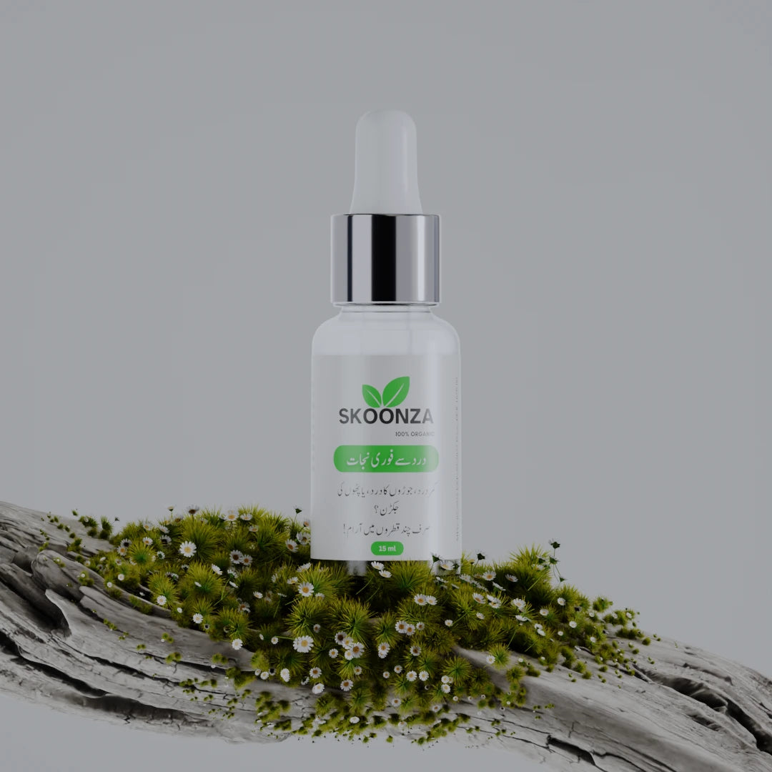 Skoonza Herbal Pain Relief Oil – Fast Acting Joint & Muscle Pain Solution (15ml & 30ml)